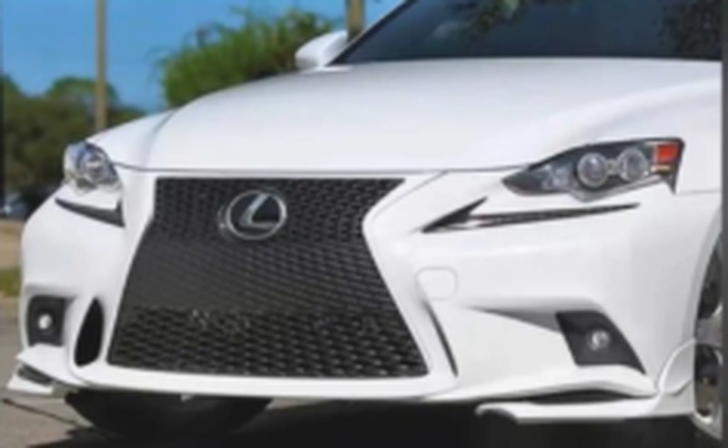 Бампер на Lexus is 2014